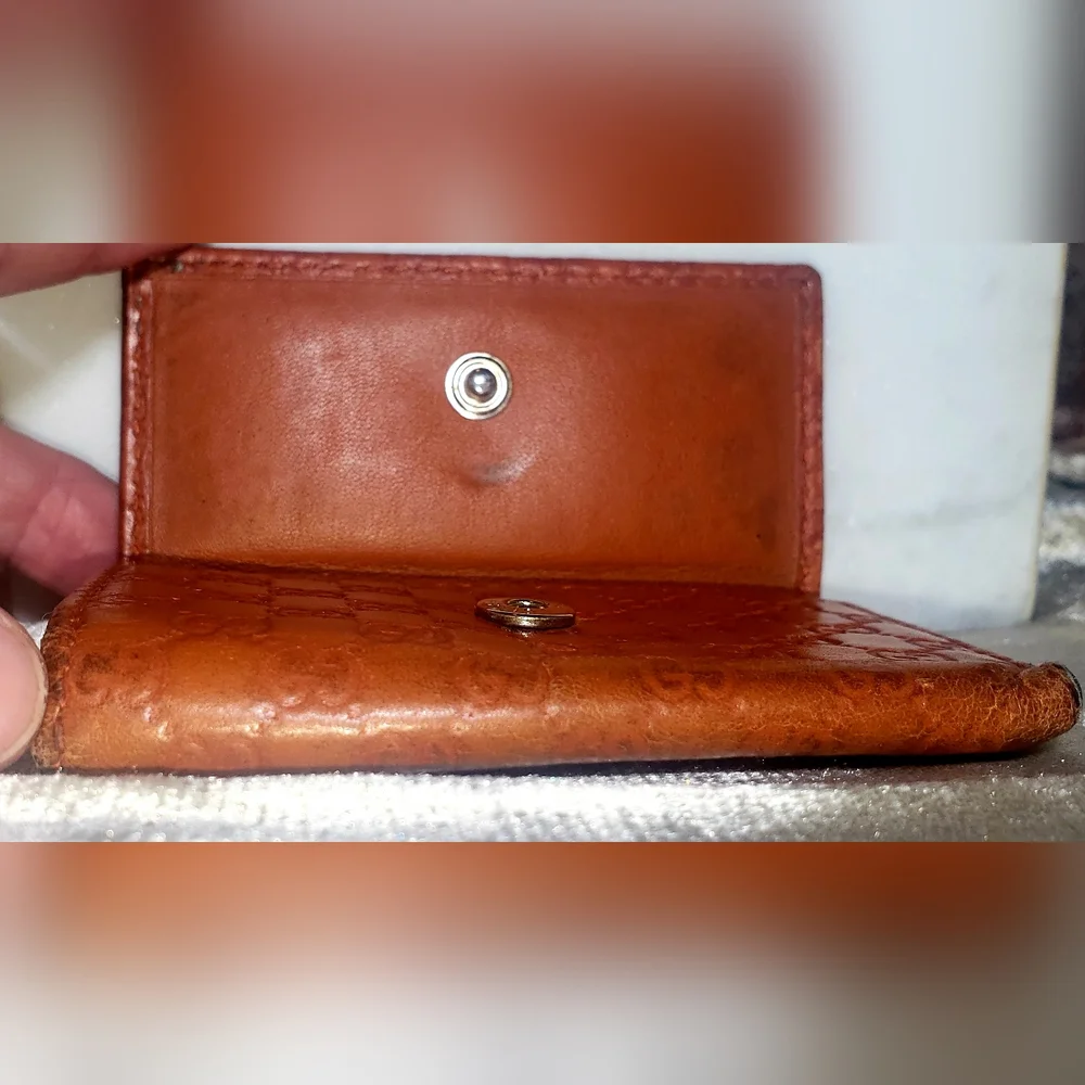 Gucci Vintage GG Guccissima 6 Key Leather Key Wallet - Host Pick - Picture 4 of 17